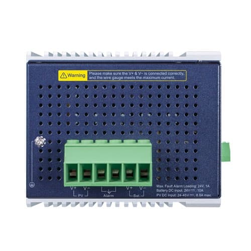 BSP-360 — Industrial Renewable Power 5-Port Gigabit Managed Switch/Router with 4-Port 802.3at PoE+, vista 3