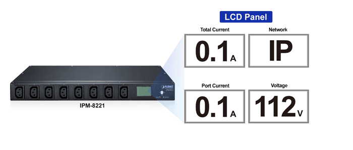 IPM-8221 — IP-based 8-port Switched Power Manager with 2 Cascaded Ports, vista 7