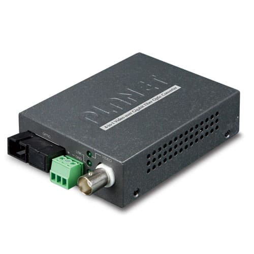 VF-10xG-KIT — 1-Channel 4-in-1 Video over Gigabit Fiber Bundle Kit, vista 8