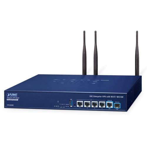 XVR-800BE — Enterprise Wi-Fi 7 5100BE + Dual 10G VPN Security Router with 4-Port 10/100/1000T