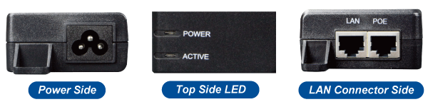POE-163 — IEEE 802.3at Gigabit High Power over Ethernet Injector (Mid-span), vista 7