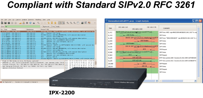 IPX-2200 — Internet Telephony PBX system (200 SIP User Registrations), vista 7