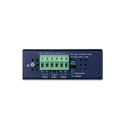 IGT-2205AT — Industrial 2-port 10/100/1000T to 2-port 100/1000/2500X SFP Media Converter, vista 3