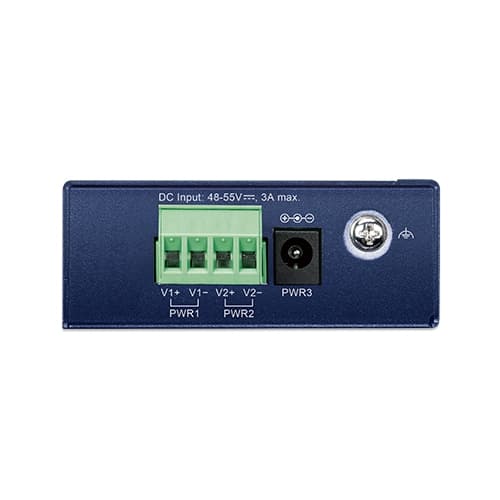 ISW-504PT-E — Compact Industrial 4-Port 10/100TX 802.3at PoE + 1-Port 10/100TX Ethernet Switch, vista 3