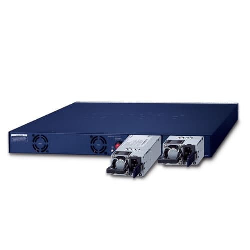 GS-6322-24P4X — L3 24-Port 10/100/1000T 802.3bt PoE + 2-Port 10GBASE-T + 2-Port 10G SFP+ Managed Switch with Dual Modular Power Supply Slots, vista 6