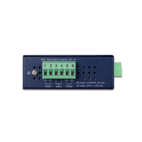 IGTP-80xT Series — 1000BASE-X to 10/100/1000BASE-T 802.3at PoE+ Industrial Media Converter, vista 4