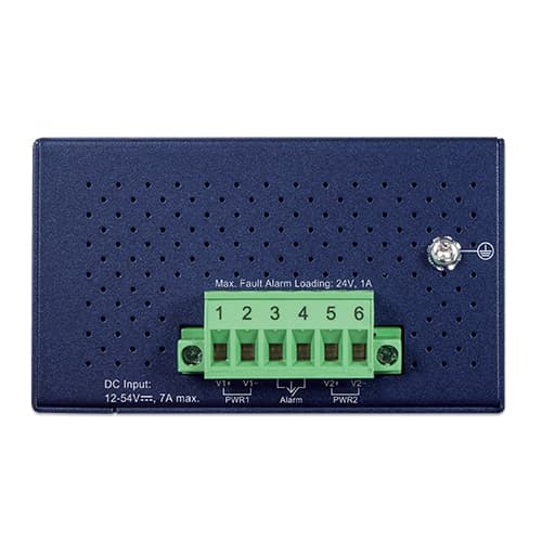 ISW-504PT — Industrial 5-Port 10/100TX Ethernet Switch with 4-Port 802.3at PoE+, vista 3