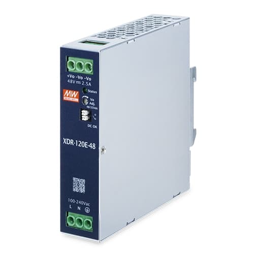 PWR-120-48/PWR-240-48/PWR-480-48/PWR-75-48/PWR-960-48 — DC Single Output Industrial DIN Rail Power Supply Units