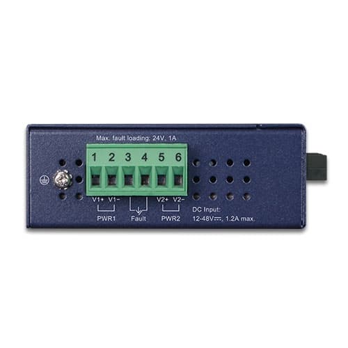 ISW-511 / ISW-511S15 — 4-Port 10/100Base-TX + 1-Port 100Base-FX Industrial Fast Ethernet Switch, vista 3