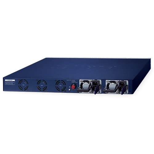 GS-6322-48UP4X — L3 48-Port 10/100/1000T 802.3bt PoE + 4-Port 10G SFP+ Managed Switch with dual modular power supply slots, vista 6