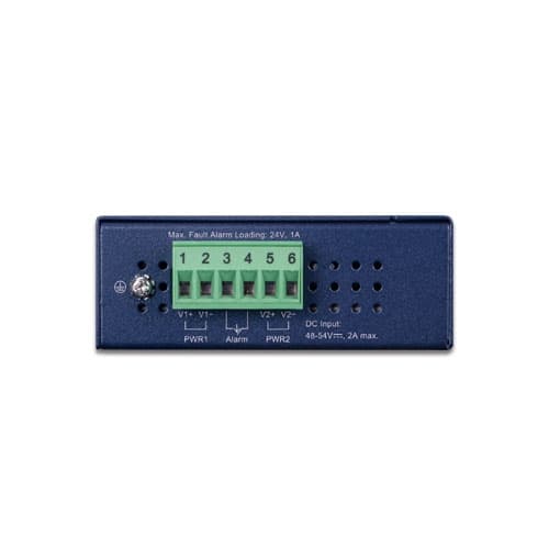 IPOE-171-60W — Industrial Single-Port Multi-Gigabit 802.3bt PoE++ Injector (60 Watts, -40~75 degrees C, 48~54VDC), vista 3