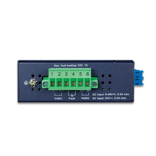 IFB-244 Series — Industrial 2-Channel Optical Fiber Bypass Switch, vista 3