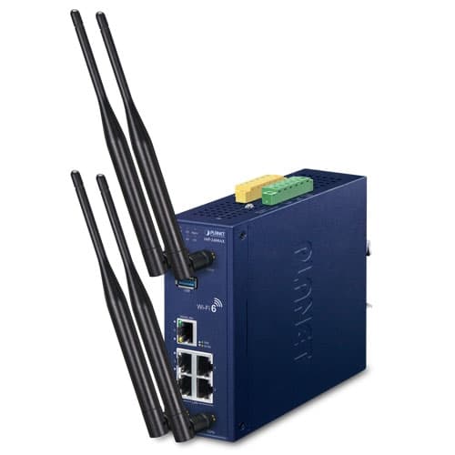 IAP-2400AX — Industrial 5GHz 802.11ax 2400Mbps Wireless Access Point with 5 10/100/1000T LAN Ports