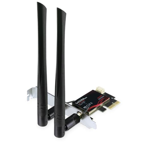 WTL-2400AXE — 802.11AX Wi-Fi 6E Tri-band Wireless PCI Express Adapter