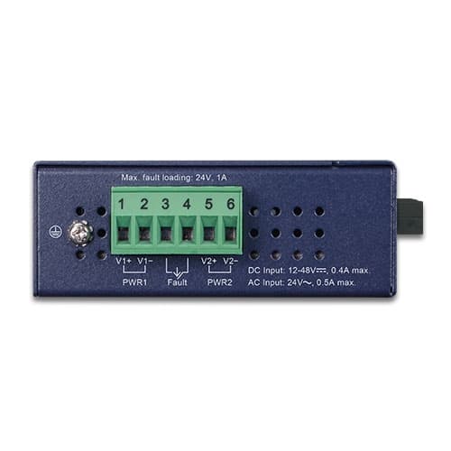 IFT-802T / IFT-802TS15 / IFT-805AT — 10/100Base-TX to 100Base-FX Industrial Media Converter with Wide Operating Temperature, vista 4