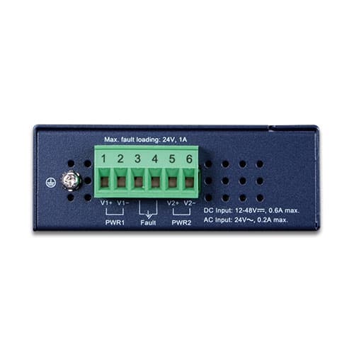 IXT-705AT — Industrial 10G/5G/2.5G/1G/100M Copper to 10GBASE-X SFP+ Media Converter, vista 3