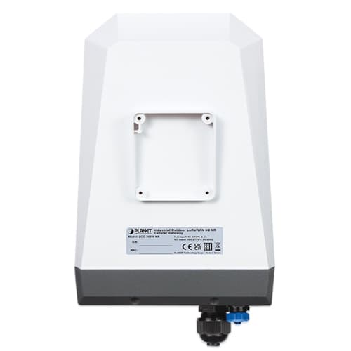 LCG-350W-NR — Industrial Outdoor LoRaWAN 5G NR Cellular Gateway, vista 3