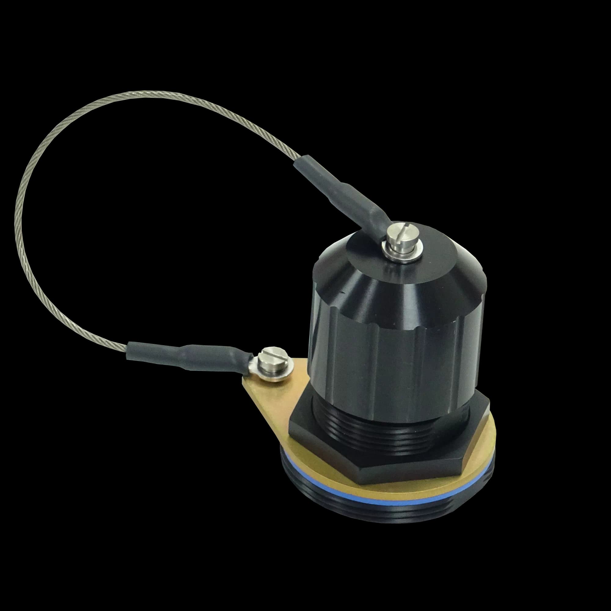Receptacle Jam Nut for TACLight™ Hermaphroditic Fiber Optic Connector