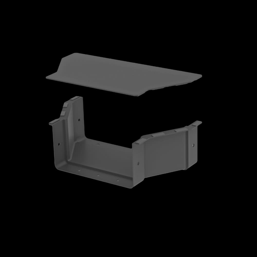 Raceways | Horizontal Reducer 3020 | W/ Cover, vista 3