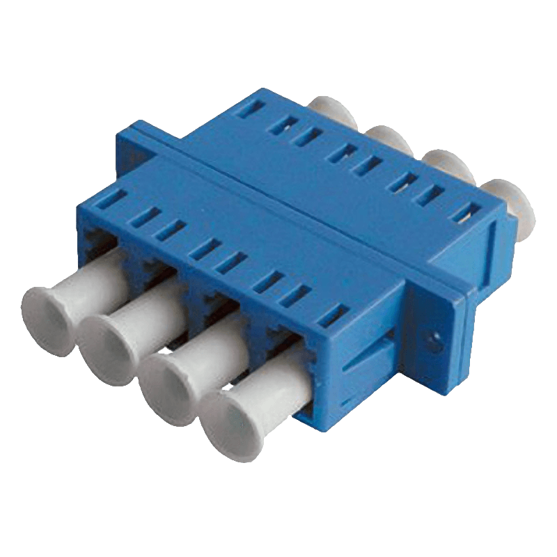 LC Quad Adapter | w/ Flange