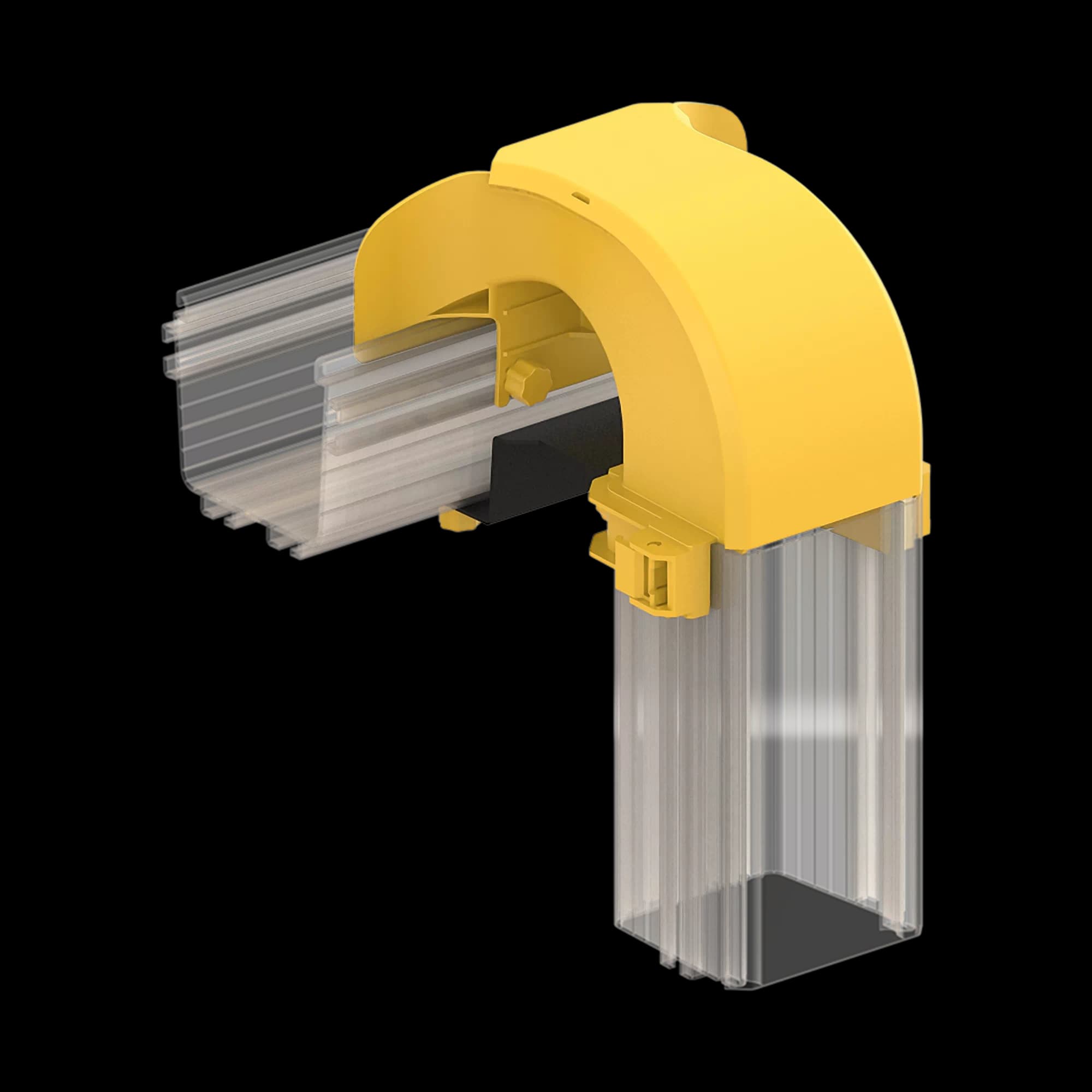 FDS_100mm_Vertical Quick Drop (Body+Cover), vista 3