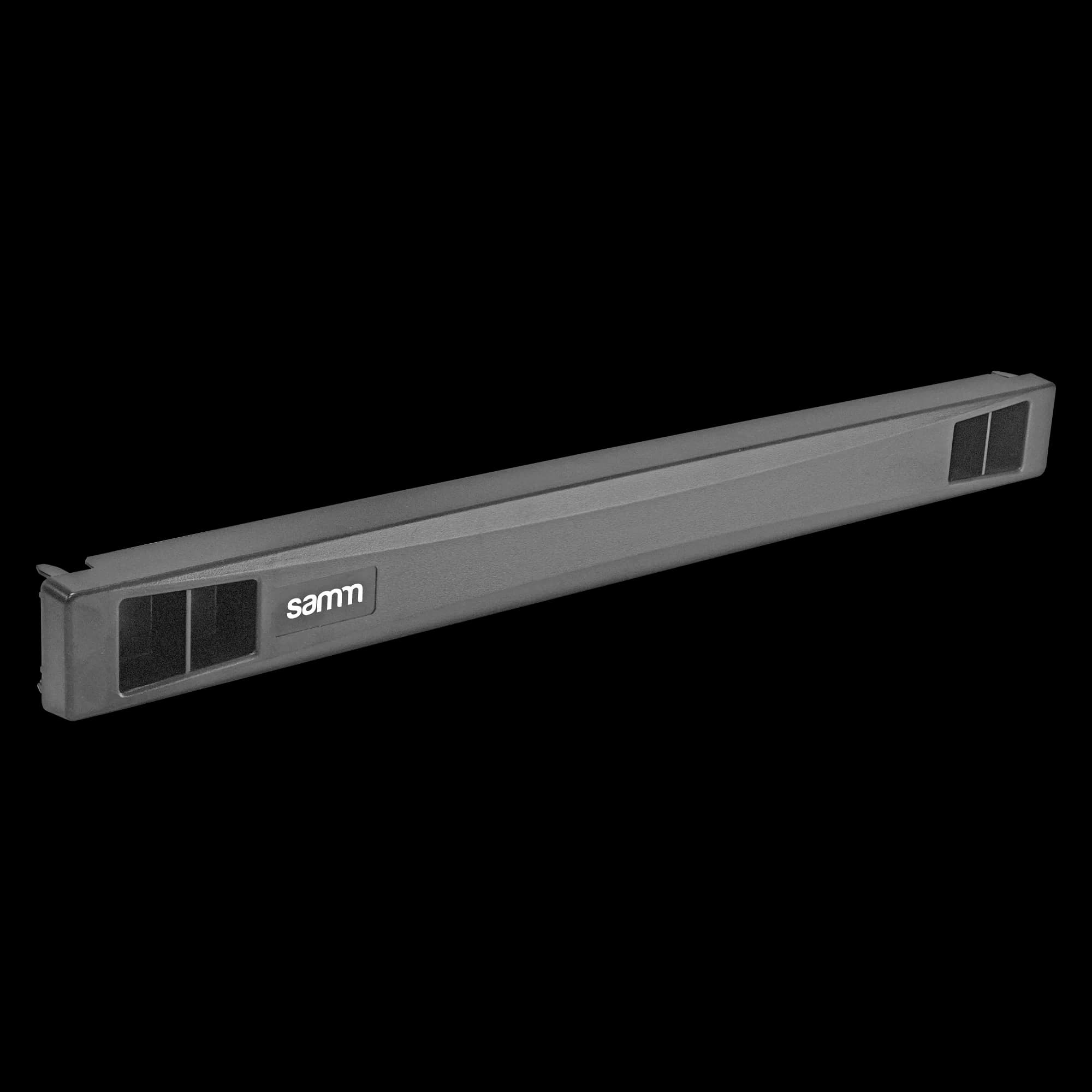 19" 1U Tool-Less Sliding Latch Snap-In Blanking Panel_Metal (1 Pc/Pack)