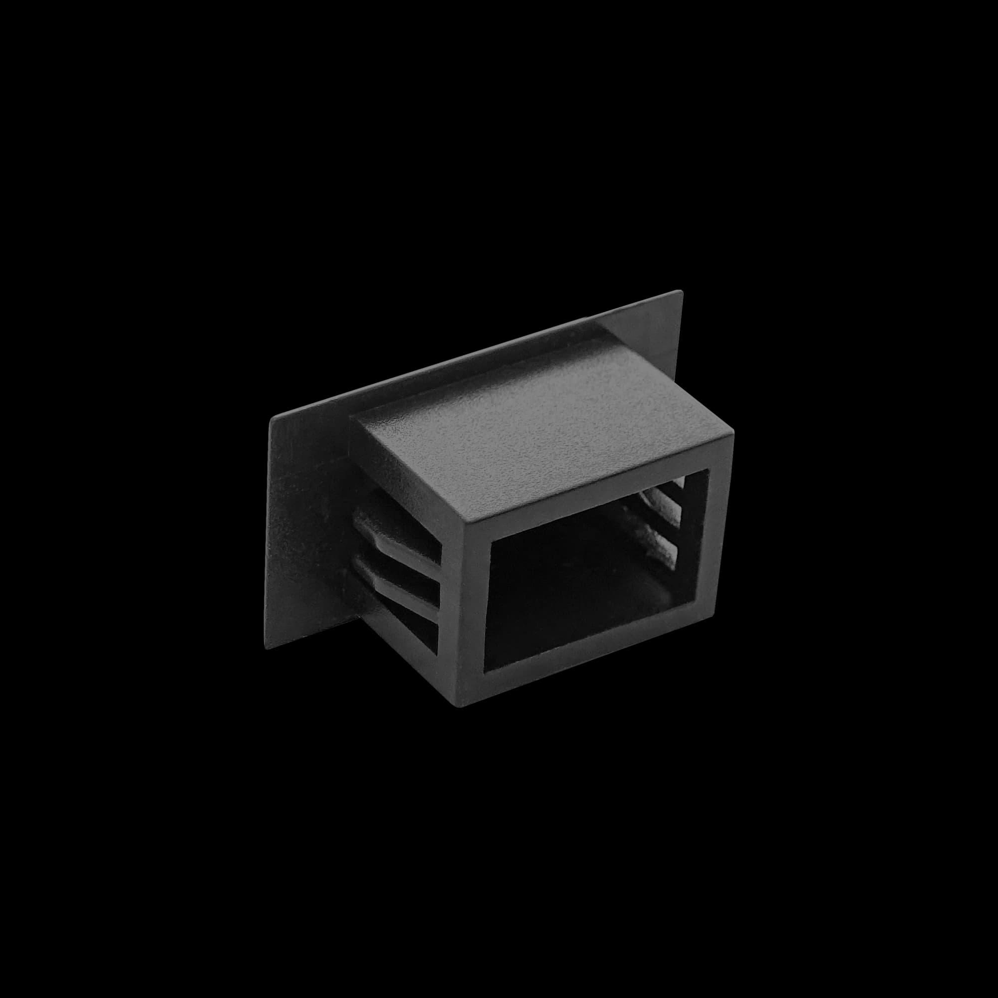 SC-SX Blind Dust Cover for Patch Panel | Black Fiber Optic, vista 2
