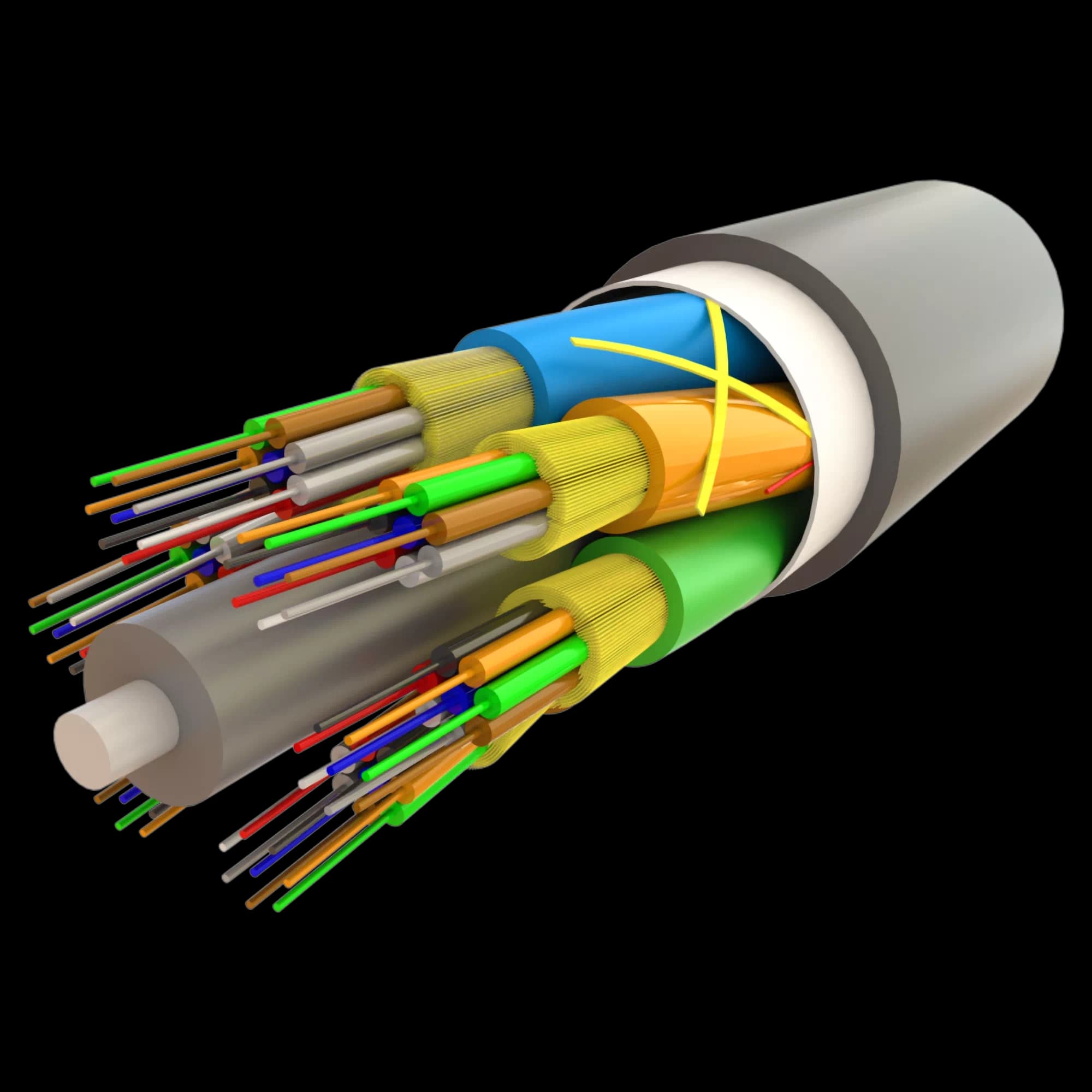 Multi-Tight Breakout Cable 48F - UT-VT9Q(ZN-AY)HH - 17mm