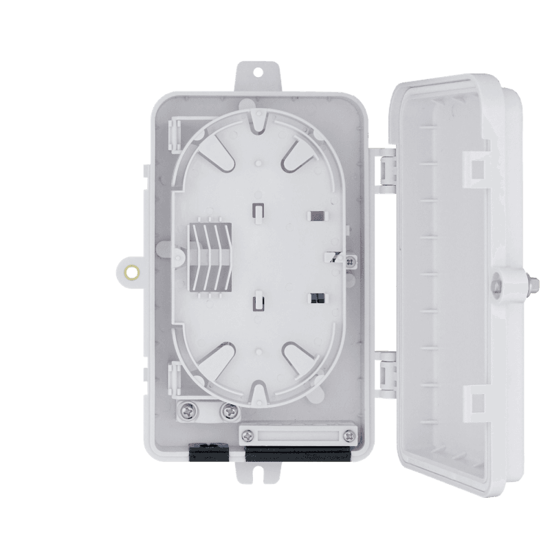Indoor Termination Box | 4 Patch 4 Fibers 4 Ports, vista 7