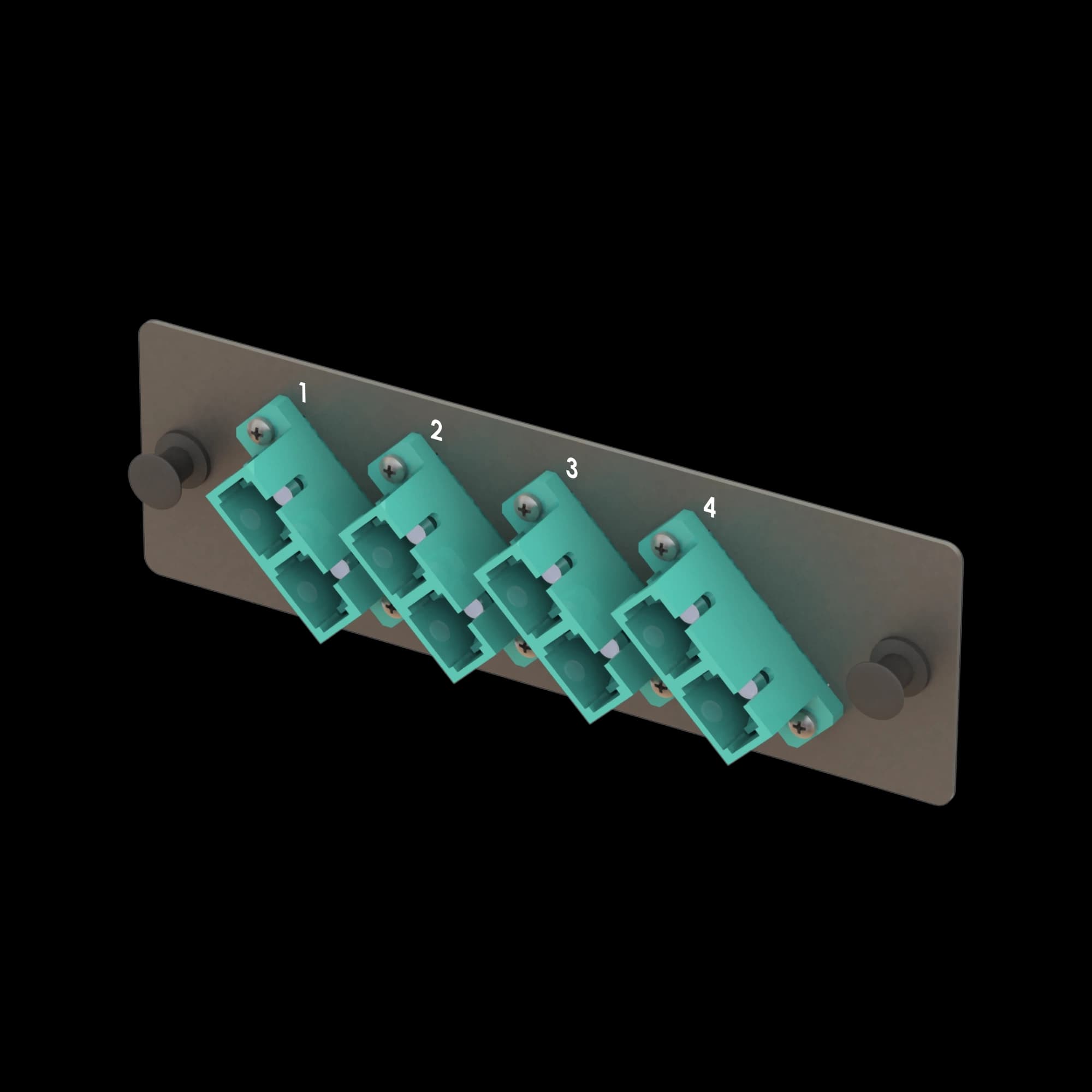 Bright Series | 4 SC Duplex Module | BM04, vista 4