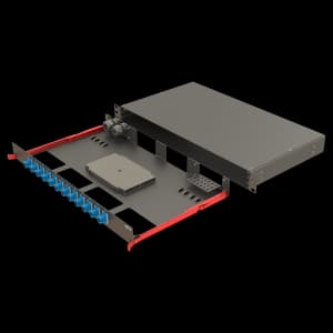 Bright Series | Rail Sliding | 12 Straight SC Simplex | FP11 | 12 Fiber, vista 6