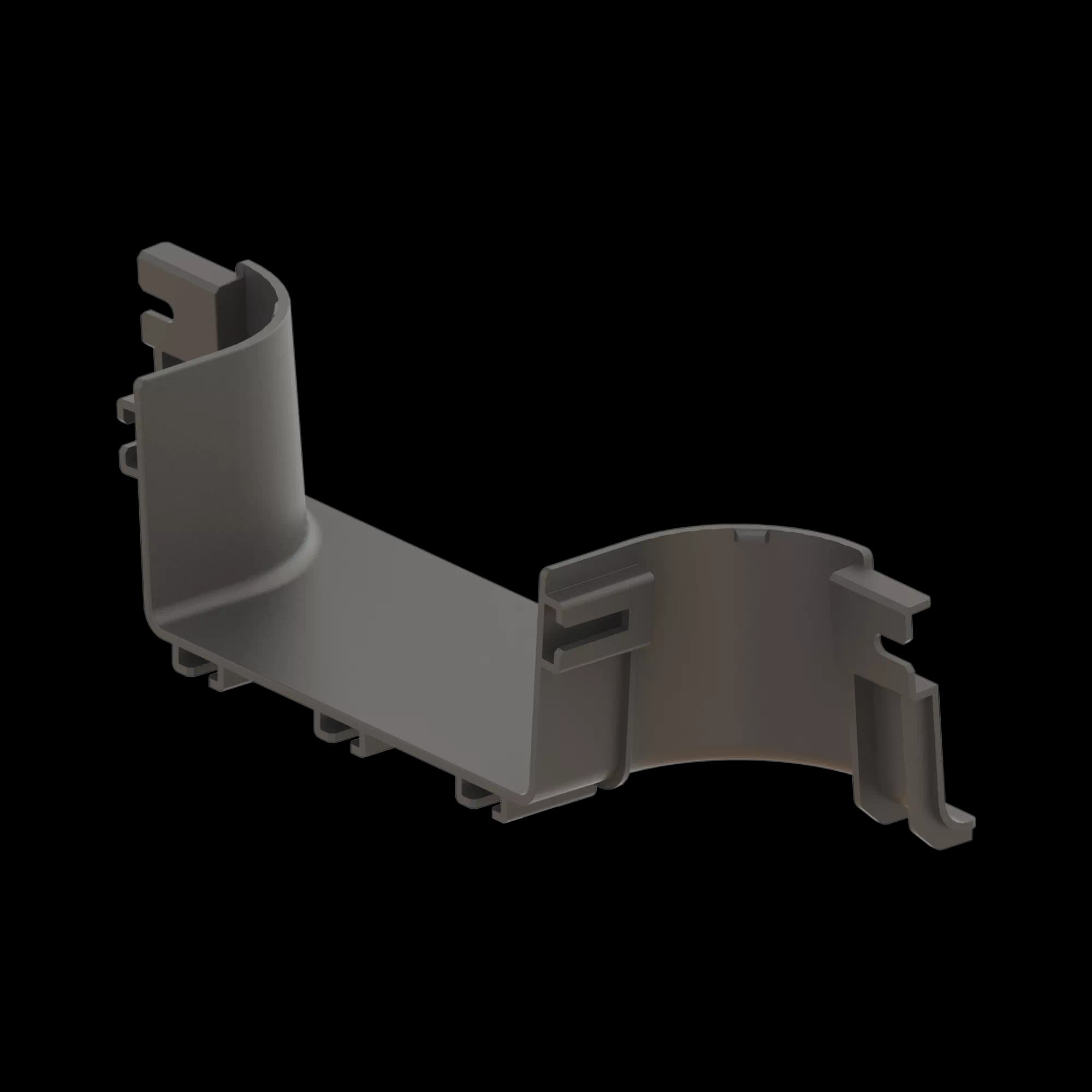 FDS_200mm Horizontal Cut-Off Connection Body, vista 2