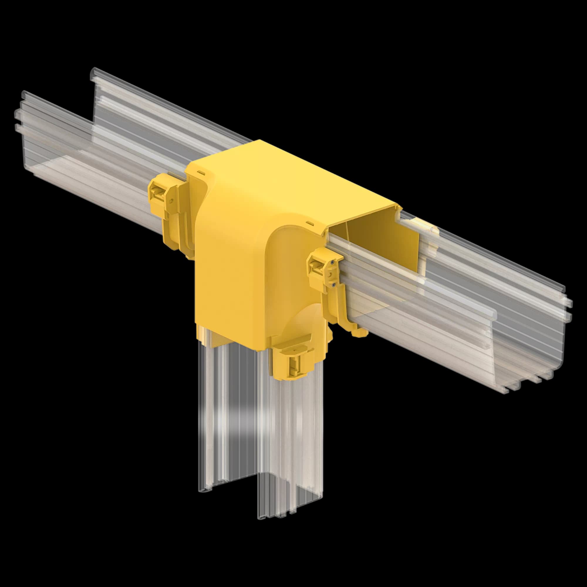 FDS_100-100mm Vertical Line Drop Body, vista 3