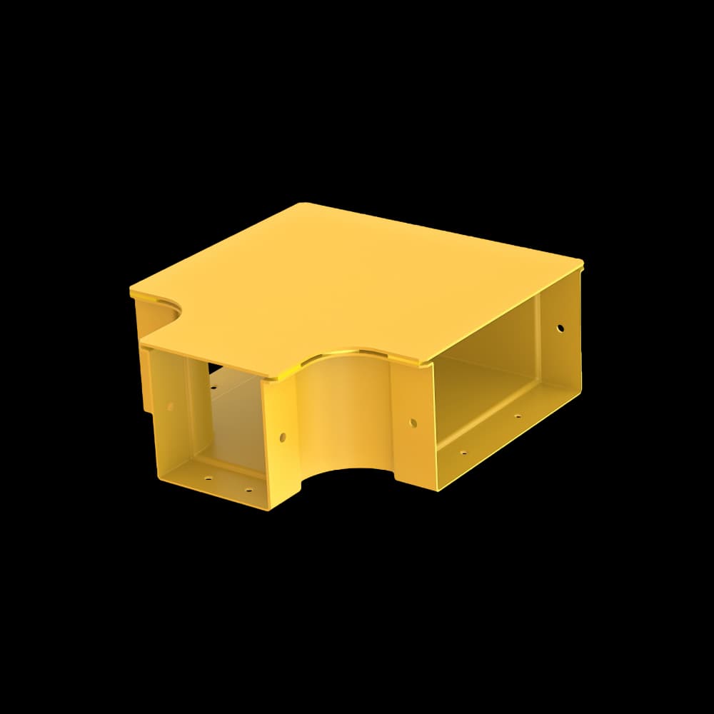 Raceways | Horizontal “T” Reducer 2010 | W/ Cover