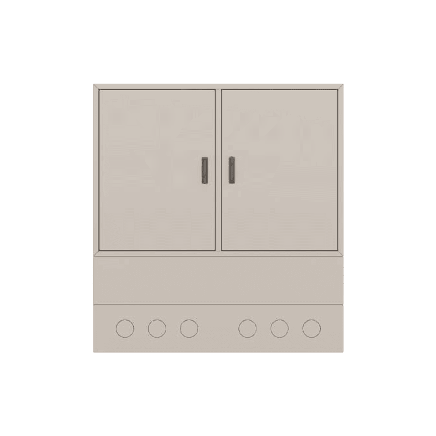 Street Type Fiber Optic Twin Cabinet | FDF-ODC-2-X