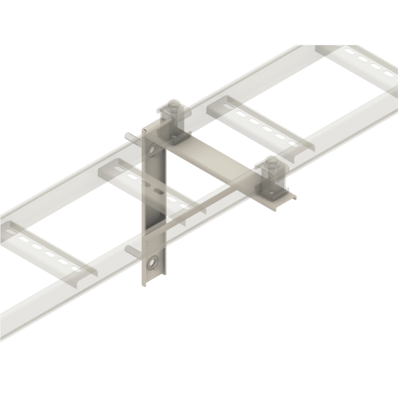 Cable Pathways | Wall Mounting Triangle Bracket 310, vista 2