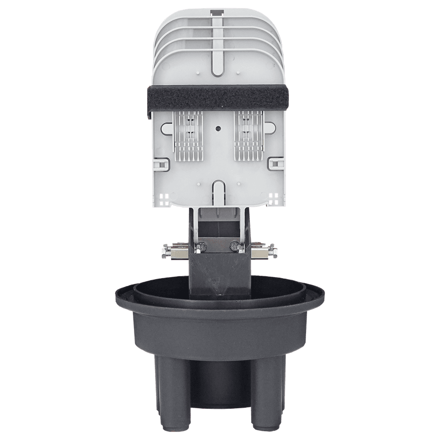 Fiber Optic Splice Closure | 4 Trays 96 Fibers 4 Ports | 345175, vista 3