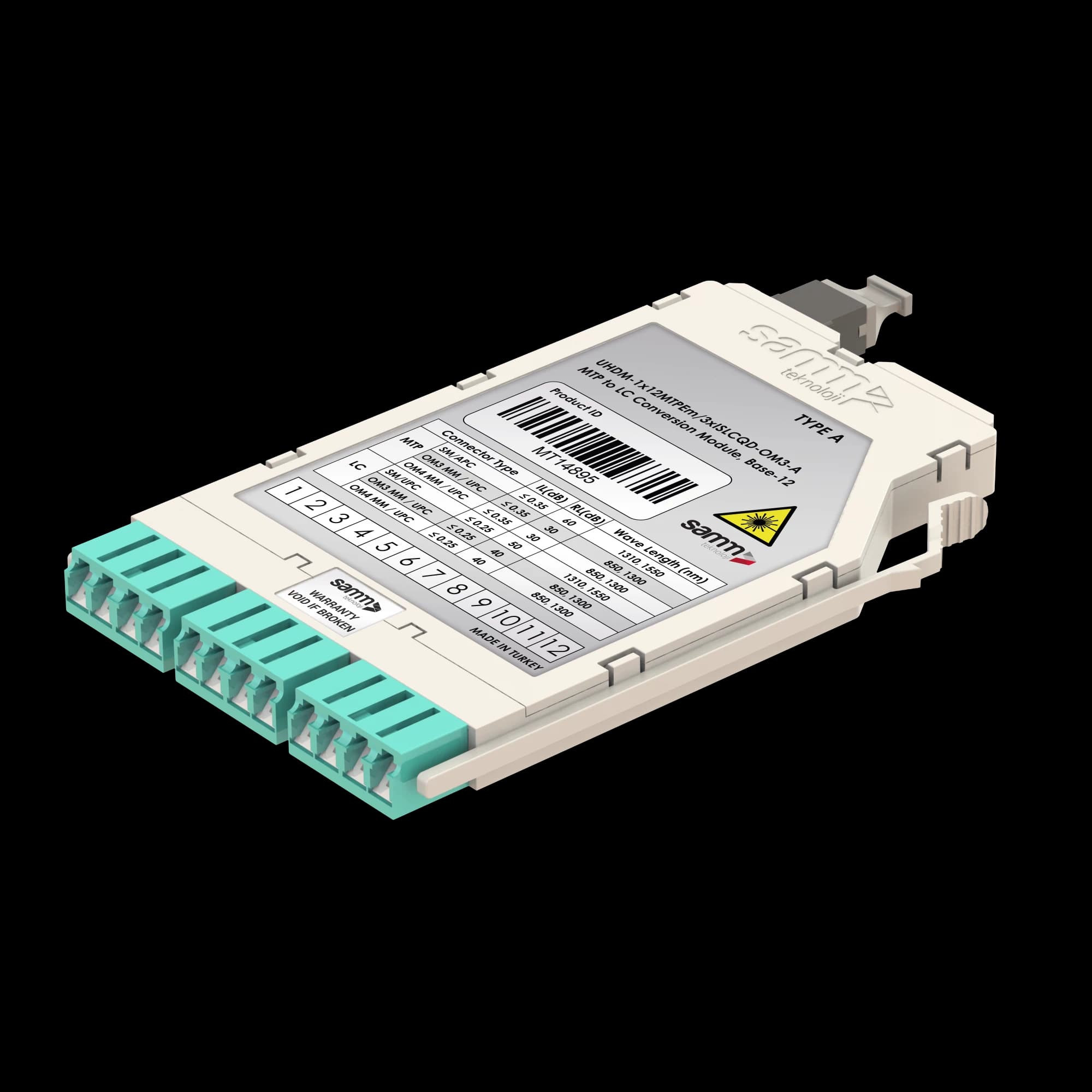 G-Connect | UHD MTP-LC Conversion Module | OM3| Base-12 | Inner Shutter