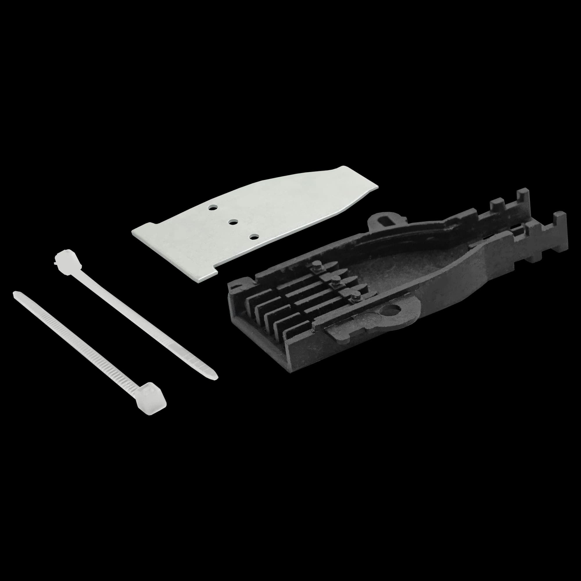 6-Way Loose Tube Fiber Transition Fanout Kit Fiber Optic, vista 3