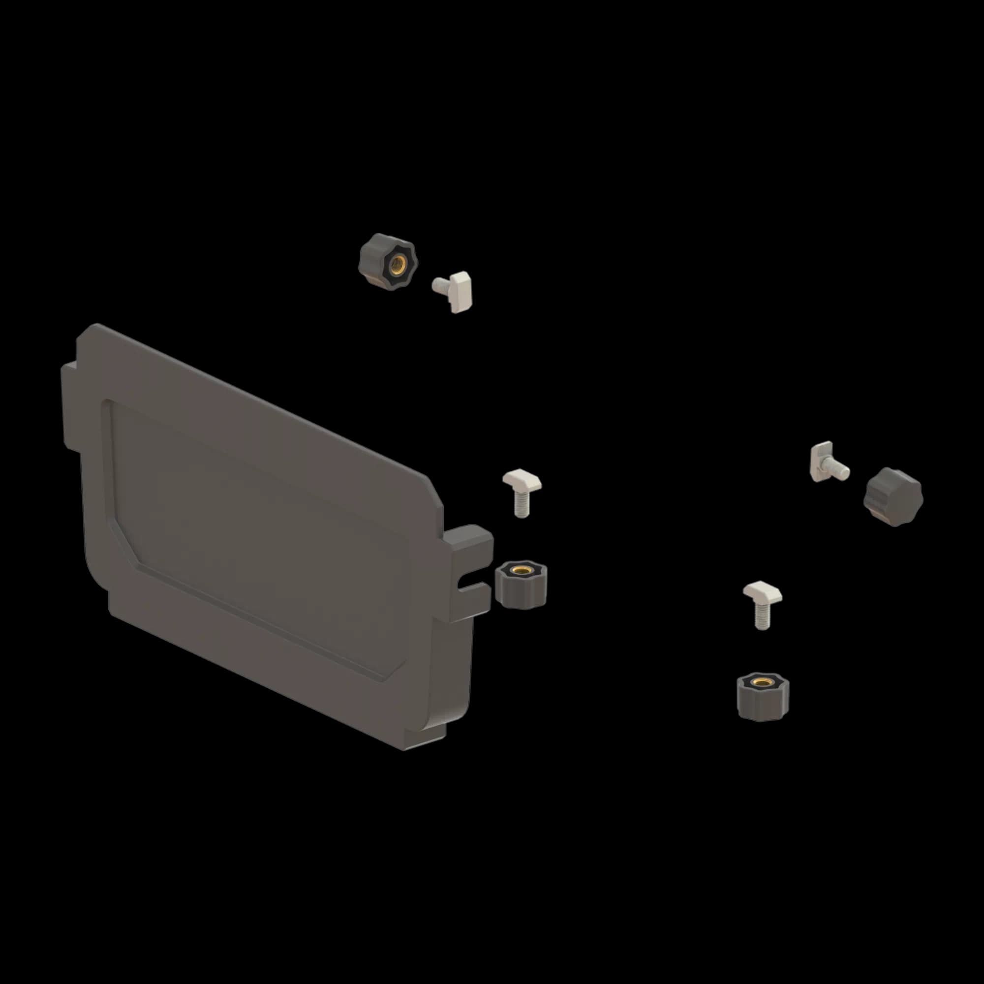 FDS_200mm Channel End Cap, vista 4