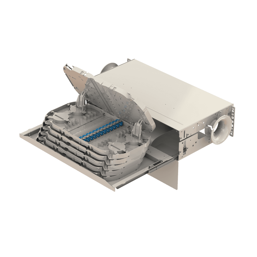 Patch to Patch Fiber Management Shelves | 21" 3U