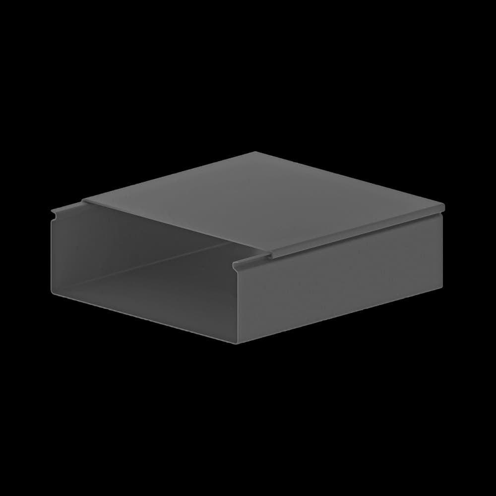 Raceways | Straight Channel 300mm | W/ Cover, vista 2