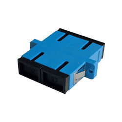 SC Duplex Adapter | w/ Flange, vista 6
