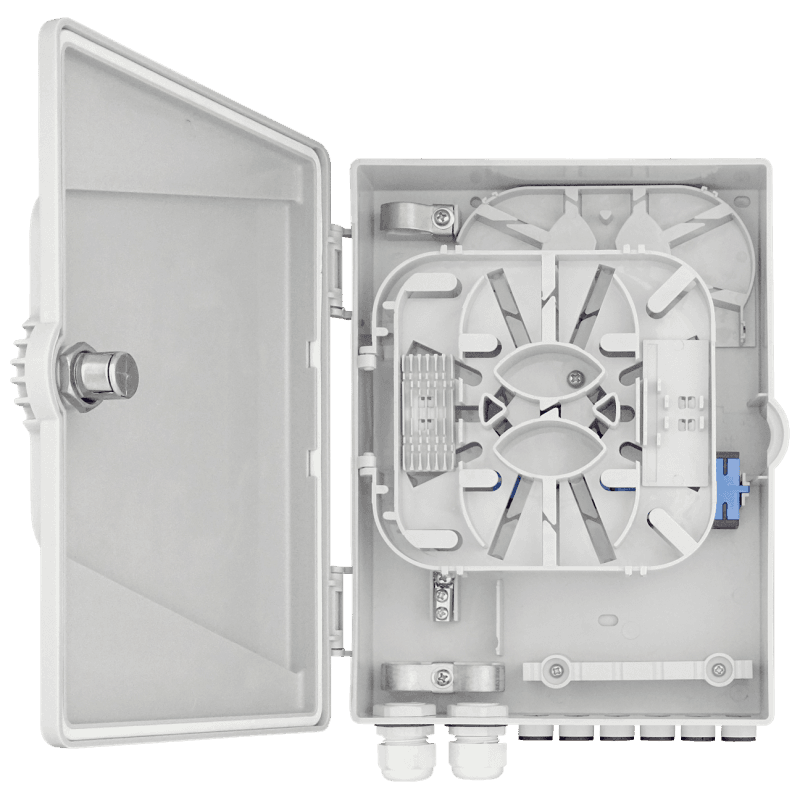 Indoor Termination Box | 12 Patch 12 Fibers 12 Ports, vista 7