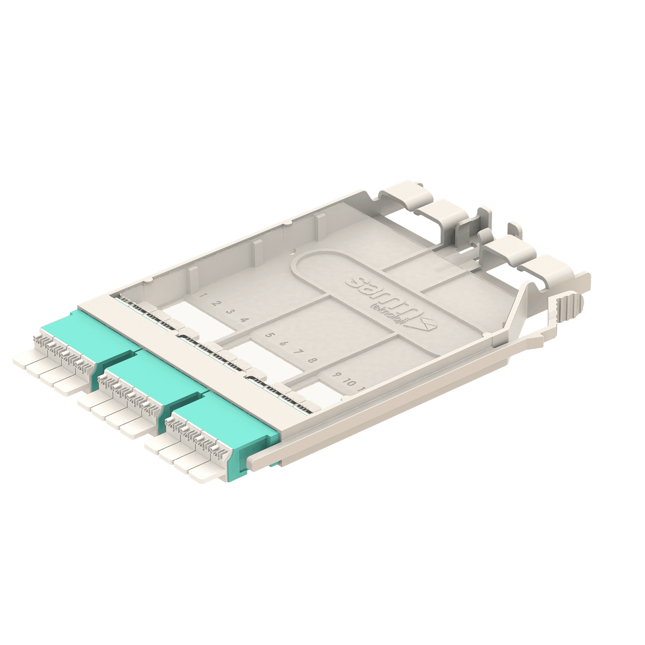 G-Connect | UHD LC Patch Module | 3xLC Quad Adapter, vista 3