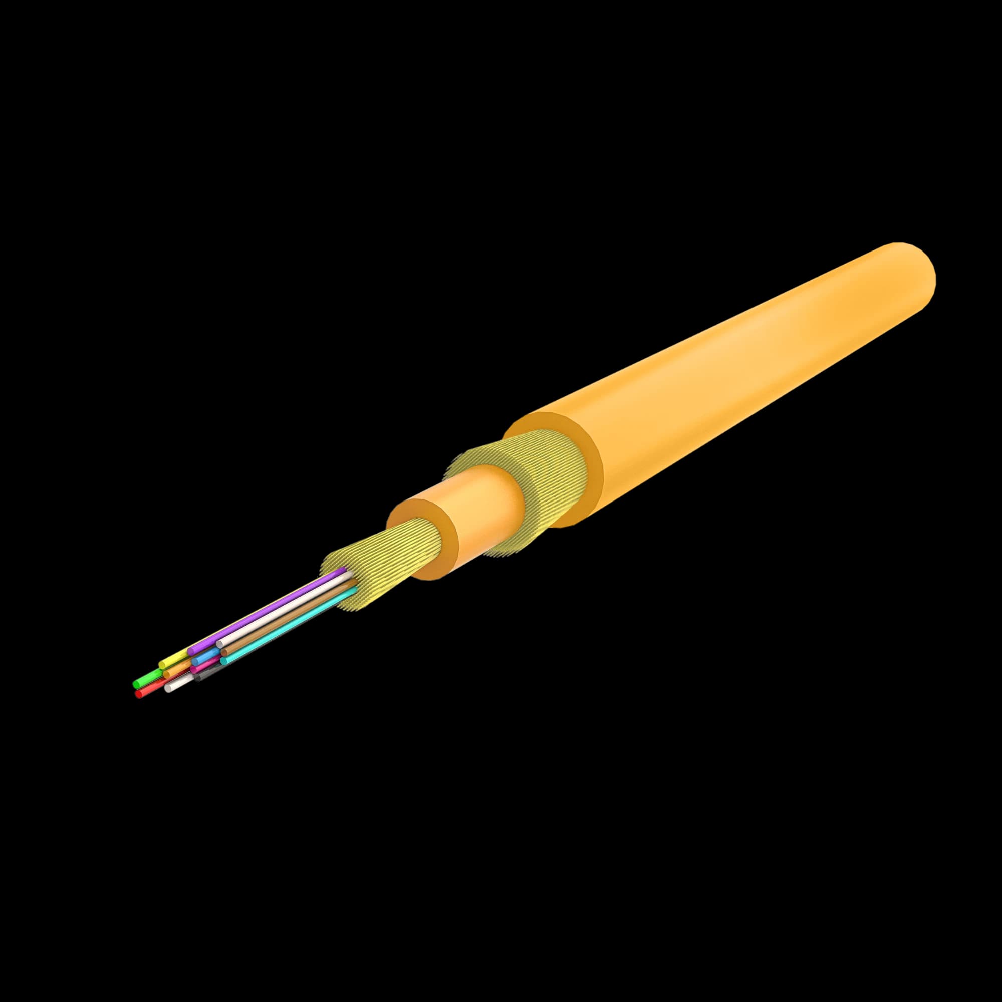 Ruggedized Distribution Cable 4.8mm | I-B3Q(ZN-AY)H 1x12 | 1000 meters, vista 2