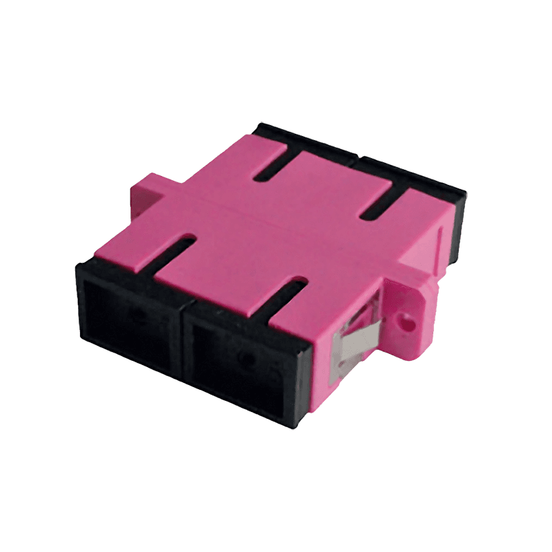 SC Duplex Adapter | w/ Flange, vista 5