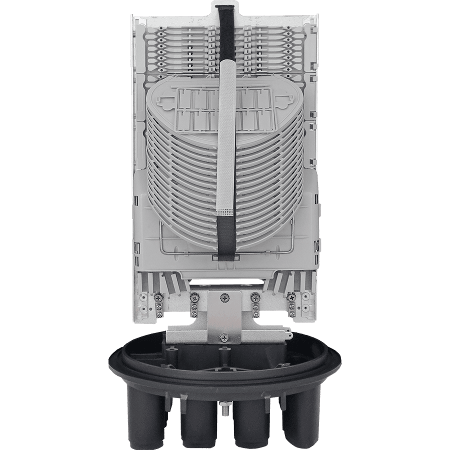 Fiber Optic Splice Closure | 48 Trays 576 Fibers 6 Ports | 492250, vista 5