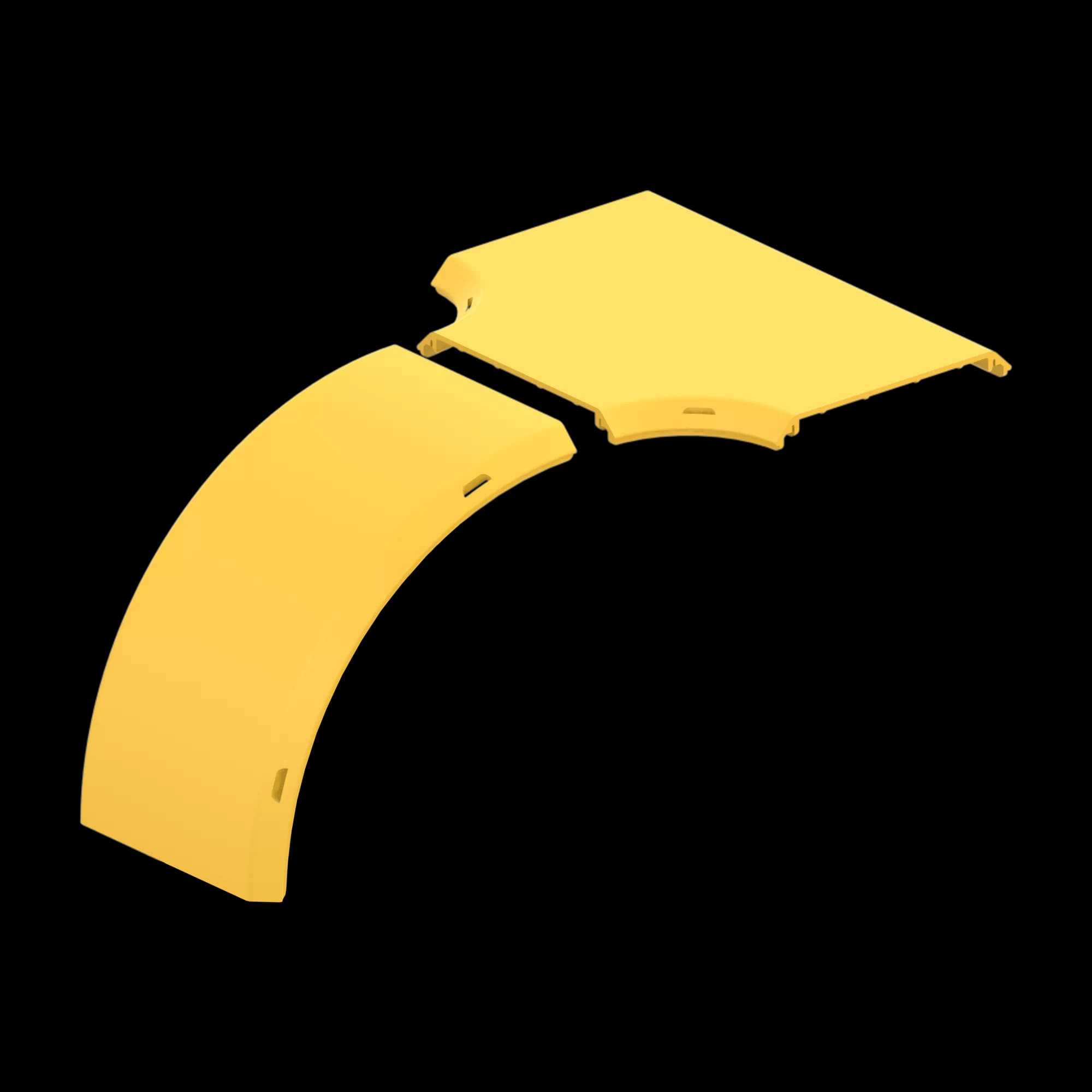 FDS_100mm Vertical Offset Drop Cover Set