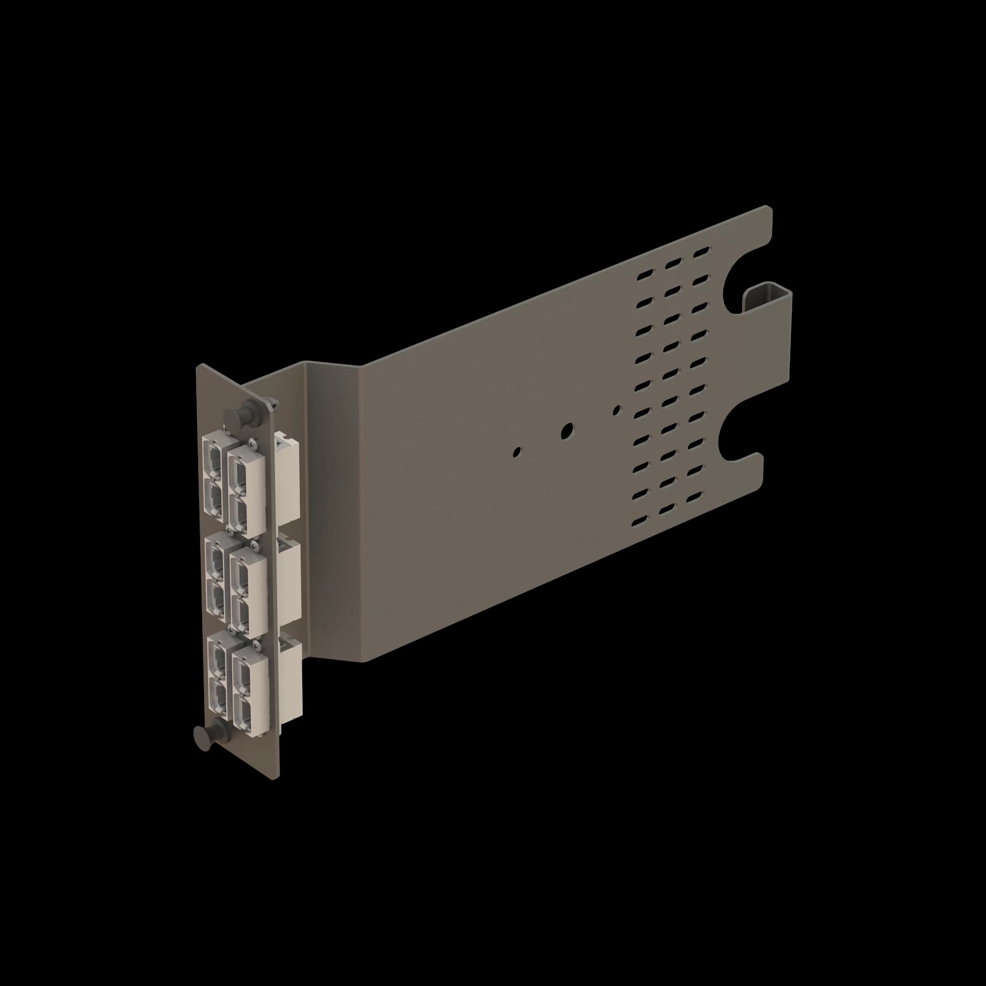 6x MTP Duplex Patch Module **Pigtails are sold separately.